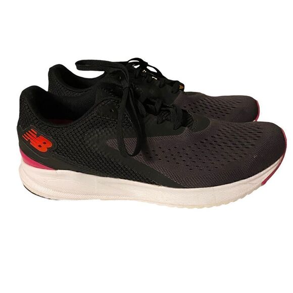 New Balance Sz 8 Womens Black Fuel Core VizoRun Black WPRORLK1 Running Shoes - Picture 3 of 7